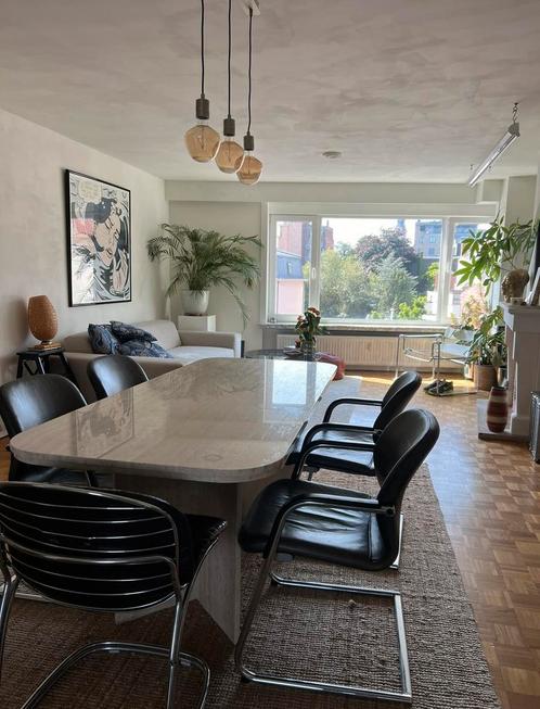 Travertin eettafel, Huis en Inrichting, Tafels | Eettafels, Ophalen