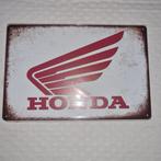 Bordje HONDA 20cmx30cm, Ophalen of Verzenden, Nieuw, Reclamebord