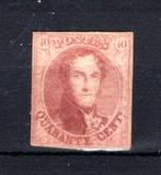 12A MH 1858 - Rond medaillon zonder watermerk COB 13900 €, Postzegels en Munten, Ophalen of Verzenden, Postfris, Postfris