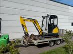 Neuson walker minigraver me hulco aanhanger in prima staat, Zakelijke goederen, Machines en Bouw | Kranen en Graafmachines, Ophalen