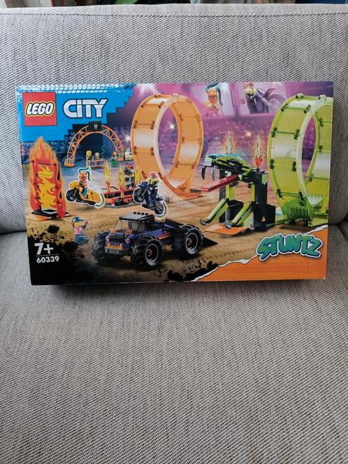 Lego City Stuntz 60339 : Double Loop Stunt Arena, Kinderen en Baby's, Speelgoed | Duplo en Lego, Nieuw, Lego, Ophalen of Verzenden