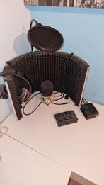 Complete mic set en accesoires, Musique & Instruments, Comme neuf, Enlèvement ou Envoi