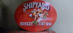 Reclamebord Shipyard monkey fist ipa bier, Ophalen of Verzenden, Nieuw, Reclamebord, Plaat of Schild, Overige merken