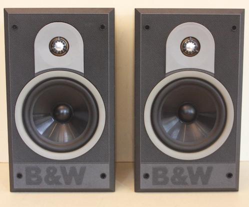 B & W Speakers / Model DM 600 / 130 Watt / 4 Ohm / England, Audio, Tv en Foto, Luidsprekerboxen, Zo goed als nieuw, Front, Rear of Stereo speakers