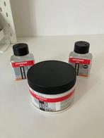 Ongeopend Amsterdam mat en satijn acrylvernis  + witte gesso, Ophalen of Verzenden, Nieuw, Acrylverf