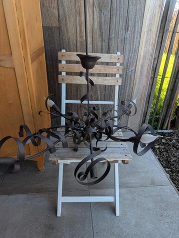 Smeedijzeren verlichting, luster beschikbaar voor biedingen