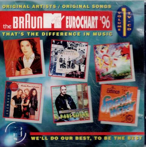 cd   /   The Braun MTV Eurochart '96 - Volume 1, Cd's en Dvd's, Cd's | Overige Cd's, Ophalen of Verzenden