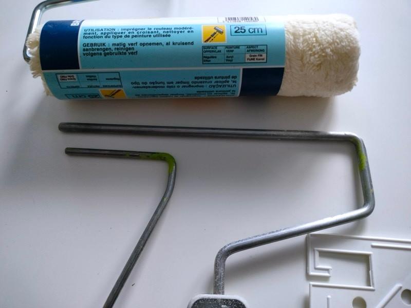 rouleau peinture brico, manchon sensy etc, Bricolage & Construction, Matériel de peinture, Comme neuf, Rouleau à peinture, Enlèvement ou Envoi