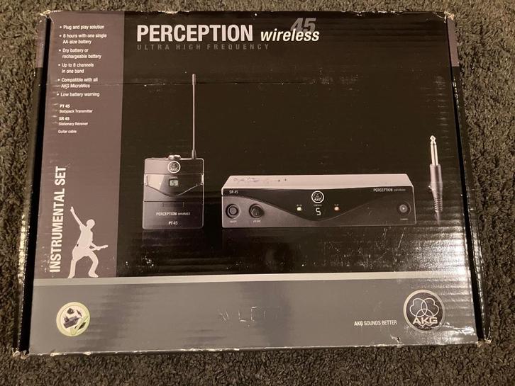 AKG PW45 Instrumental Set Band M, Muziek en Instrumenten, Microfoons, Nieuw, Instrumentmicrofoon, Draadloos, Ophalen