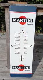 Panneau d'affichage en émail Martini vers 1960, Collections, Utilisé, Enlèvement ou Envoi, Panneau publicitaire