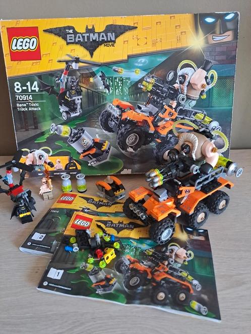 Lego The Batman Movie 70914 Bane Toxic Truck Attack, Kinderen en Baby's, Speelgoed | Duplo en Lego, Zo goed als nieuw, Lego, Ophalen