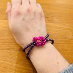 Armband met parelstrik, Overige materialen, Overige kleuren, Nieuw, Ophalen of Verzenden