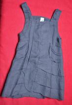107. Robe couleur prune en lin pour fille de taille 116, Kinderen en Baby's, Kinderkleding | Maat 116, Ophalen of Verzenden, Zo goed als nieuw