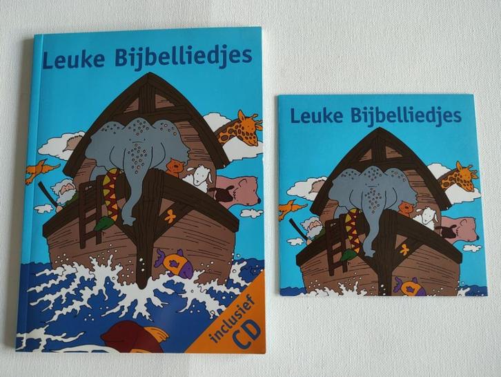 Kinderboekje "Leuke Bijbelliedjes", Boeken, Luisterboeken, Cd, Kind, Ophalen of Verzenden