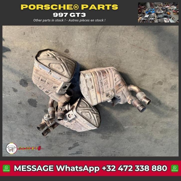 Silencieux Porsche 997 GT3, Auto-onderdelen, Uitlaatsystemen, Porsche, Gebruikt, Ophalen