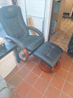 Relaxstoel, Jardin & Terrasse, Chaises longues, Enlèvement, Utilisé, Bois, Réglable