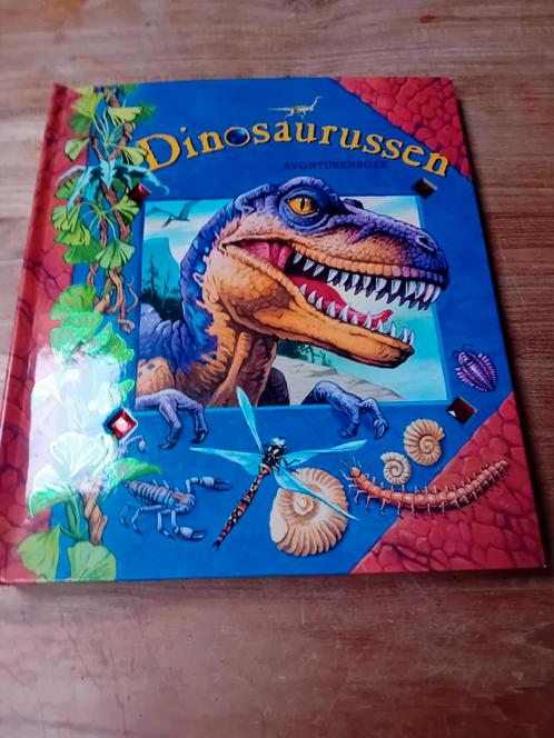 dinosaurussen avonturenboek, Boeken, Kinderboeken | Kleuters, Zo goed als nieuw, Fictie algemeen, Jongen of Meisje, Uitklapboek