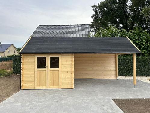 NIEUW cottage tuinhuis 3601EXT met overkapping, Hobby en Vrije tijd, Overige Hobby en Vrije tijd, Nieuw, Verzenden
