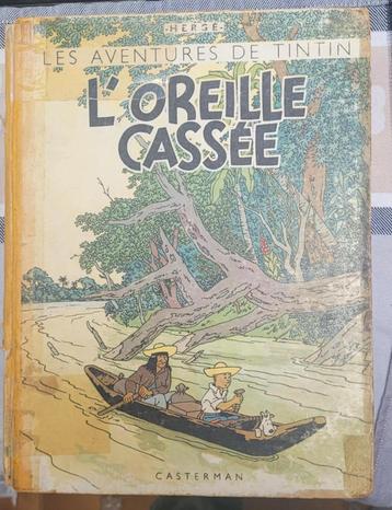 kuifje - tintin: l'oreille cassée beschikbaar voor biedingen