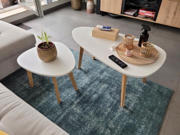 Tapijt - 100x180 turquoise - 1 jaar gebruikt/ oud beschikbaar voor biedingen