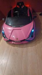Elektrische kinder auto Lamborghini, Kinderen en Baby's, Speelgoed | Buiten | Accuvoertuigen, Ophalen, Zo goed als nieuw