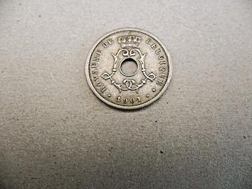 België 5 cent 1901 MICHAUX ++++ de ZELDZAAMSTE ++++. beschikbaar voor biedingen