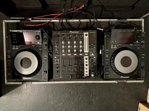 Pioneer dj set 2 CDJ900 + 1 DJM750 + Flightcase *NEW PRICE, Musique & Instruments, DJ sets & Platines, Utilisé, DJ-Set, Pioneer