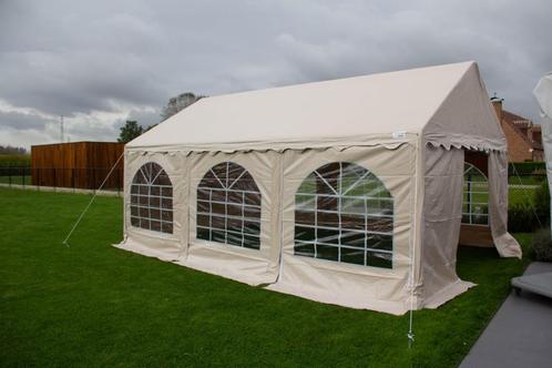 Partytent 4 X 6m, Tuin en Terras, Overkappingen, Zo goed als nieuw, Tuinpaviljoen, Ophalen