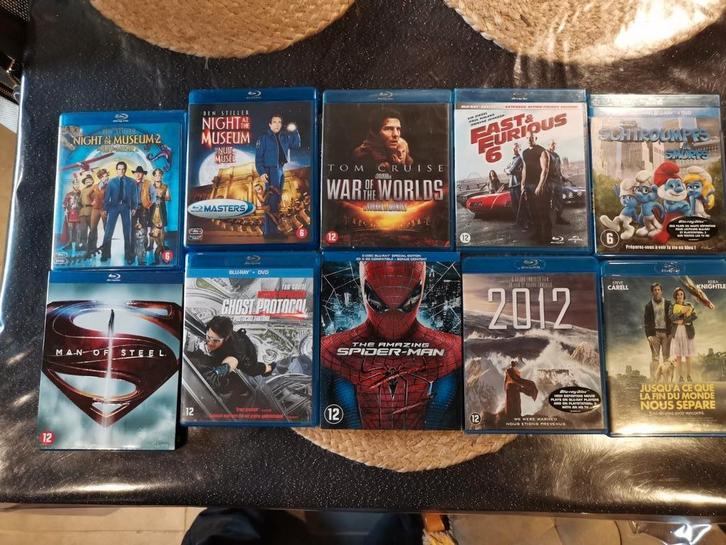 Lots de 10 top Blu-ray en français, Cd's en Dvd's, Blu-ray, Zo goed als nieuw, Ophalen of Verzenden