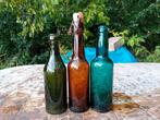 Oude vintage bierflessen brouwerij Chasse Royal Auderghem, Ophalen of Verzenden, Gebruikt