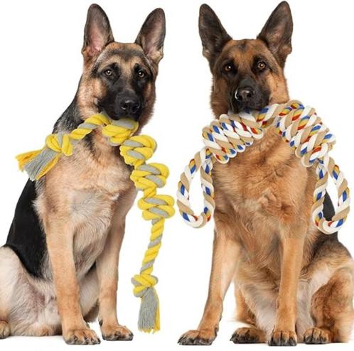Set van 2 robuuste onverwoestbare touwspeeltjes GRATIS LEV, Dieren en Toebehoren, Honden-accessoires, Nieuw, Verzenden
