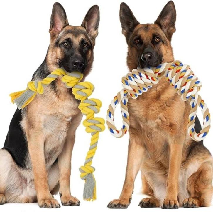 Set van 2 robuuste onverwoestbare touwspeeltjes GRATIS LEV, Dieren en Toebehoren, Honden-accessoires, Nieuw, Verzenden