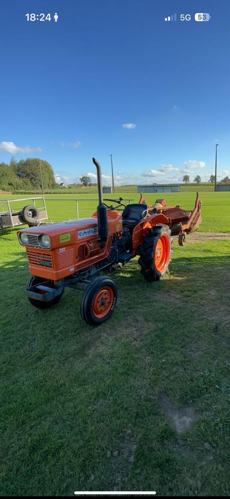 Kubota ZL2201 met 22PK en circelmaaier, Zakelijke goederen, Landbouw | Tractoren, Gebruikt, Ophalen