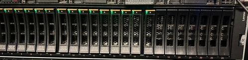 Baie de stockage Lenovo V3700 V2 – 24 baies, Computers en Software, Harde schijven, Zo goed als nieuw, Server, SSD, SATA, Ophalen of Verzenden