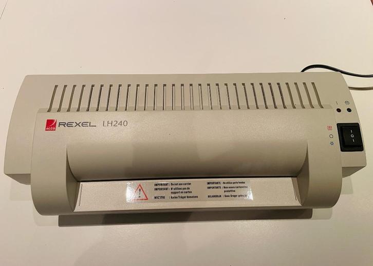 Lamineertoestel als nieuw A4 LH240, wegens verhuis, Elektronische apparatuur, Overige elektronische apparatuur, Zo goed als nieuw