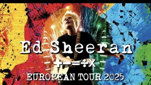 Concert Ed Sheeran lille le 20 juin, Tickets en Kaartjes, Evenementen en Festivals, Drie personen of meer