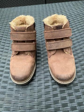 Winterbotten, bruin daim, 30, als nieuw beschikbaar voor biedingen