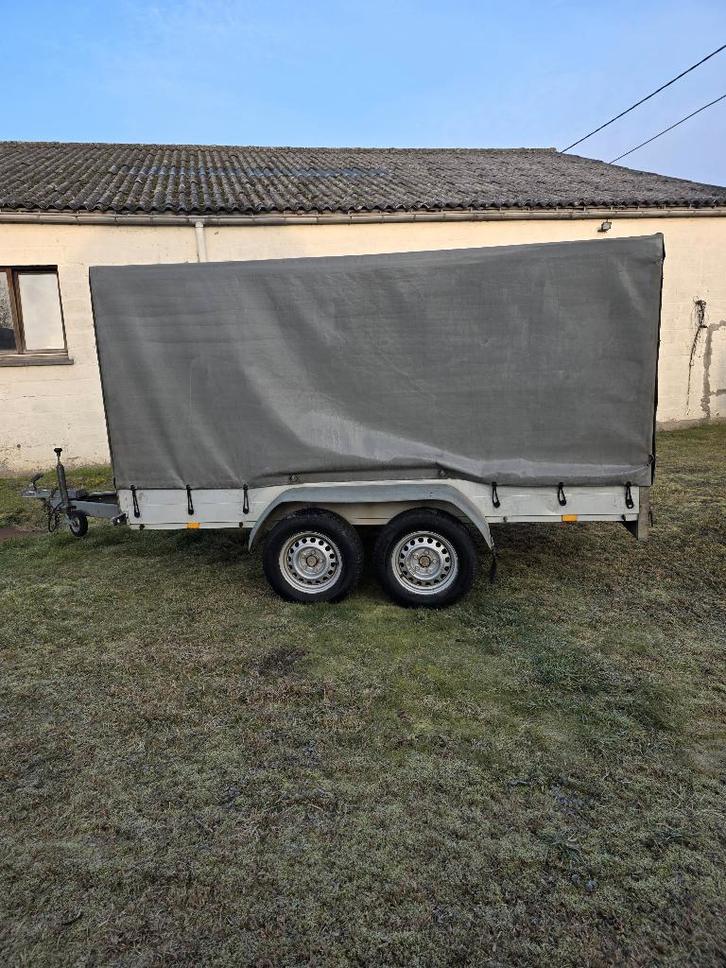 Remorque bachée, Autos : Divers, Remorques, Utilisé, Enlèvement ou Envoi