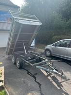 Dubbelas kipper aanhangwagen, Auto diversen, Aanhangwagen-onderdelen, Ophalen, Zo goed als nieuw