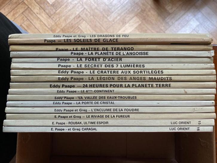 E.O. LUC ORIENT COLLECTIE 1 tot 16, Boeken, Strips | Comics, Gelezen, Complete serie of reeks, Europa, Ophalen