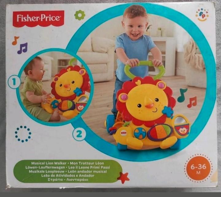 Leeuwen Loopwagen, Kinderen en Baby's, Speelgoed | Badspeelgoed, Zo goed als nieuw, Ophalen of Verzenden