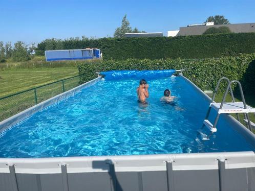 Intex zwembad Ultra XTR Frame 732 x 366 x 132 cm | Rechth, Tuin en Terras, Zwembaden, Zo goed als nieuw, Opzetzwembad, Ophalen