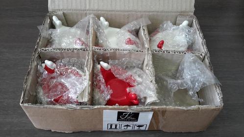 Lot / partij T-lichthouders J-LINE ( NIEUW ), Huis en Inrichting, Woonaccessoires | Kandelaars en Kaarsen, Nieuw, Wit, Rood, Ophalen of Verzenden