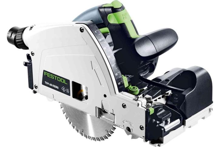Festool invalzaag TSV 60 voorritser, Doe-het-zelf en Bouw, Gereedschap | Zaagmachines, Zo goed als nieuw, Invalzaag, 1200 watt of meer
