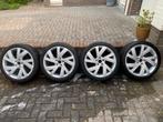 VW Golf 8 GTI 18 Inch Bergamo winterset Bridgestone Blizzal, Auto-onderdelen, Banden en Velgen, Ophalen, 18 inch, Gebruikt, Banden en Velgen