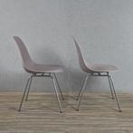 2x VITRA DSX taupe, Huis en Inrichting, Stoelen, Ophalen, Gebruikt, Twee, Overige kleuren