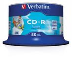 Nieuw! Verbatim CD-R (43438), Cd, Verbatim, Enlèvement, Spindle