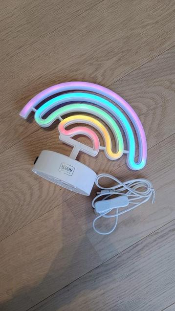 Legami Neon Light Led Table Lamp Rainbow beschikbaar voor biedingen