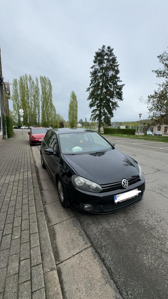 Volkswagen Golf 6 – 1.6 TDI – Année 2012, Auto's, Volkswagen, Particulier, Golf, Diesel, Euro 5, 5 deurs, Zwart, Ophalen