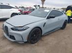 2023 BMW M4 COMPETION USA VEHICLE, Auto's, BMW, Automaat, Leder, 2 deurs, Zilver of Grijs